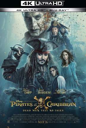 Imagem Filme Piratas do Caribe - A Vingança de Salazar - 4K Torrent