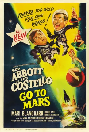 Imagem Filme Abbott e Costello no Planeta Marte Google Drive