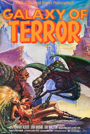 Imagem Filme Galáxia do Terror / Galaxy of Terror Mega / 1Fichier / Uloz / UsersCloud / Terabox