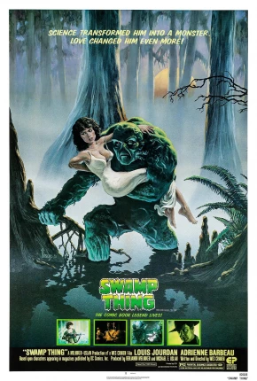 Imagem Filme O Monstro do Pântano / Swamp Thing Clássico Mega