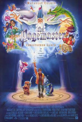 Imagem Filme Pagemaster, o Mestre da Fantasia Torrent / Uloz / TERABOX / PixelDrain