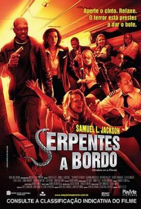 Imagem Filme Serpentes a Bordo / Snakes on a Plane EDISK / DEPOSITFILES / FASTUPLOAD