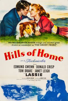 Imagem Filme O Mundo de Lassie - Hills of Home Torrent