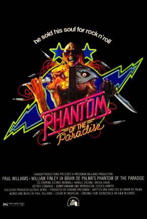 Imagem Filme O Fantasma do Paraíso / Phantom of the Paradise - Legendado PixelDrain / GoFile