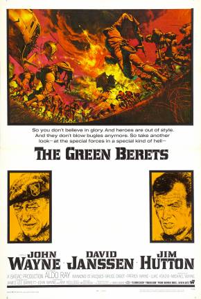 Imagem Filme Os Boinas Verdes / The Green Berets - Legendado Google Drive